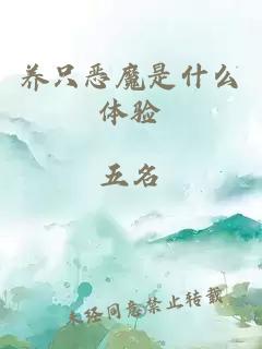 养只恶魔是什么体验