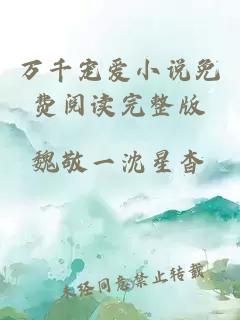 万千宠爱小说免费阅读完整版